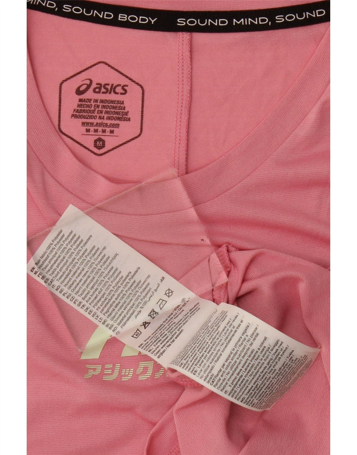 Γυναικείο γραφικό γιλέκο Asics Top UK 12 Medium Pink Polyester