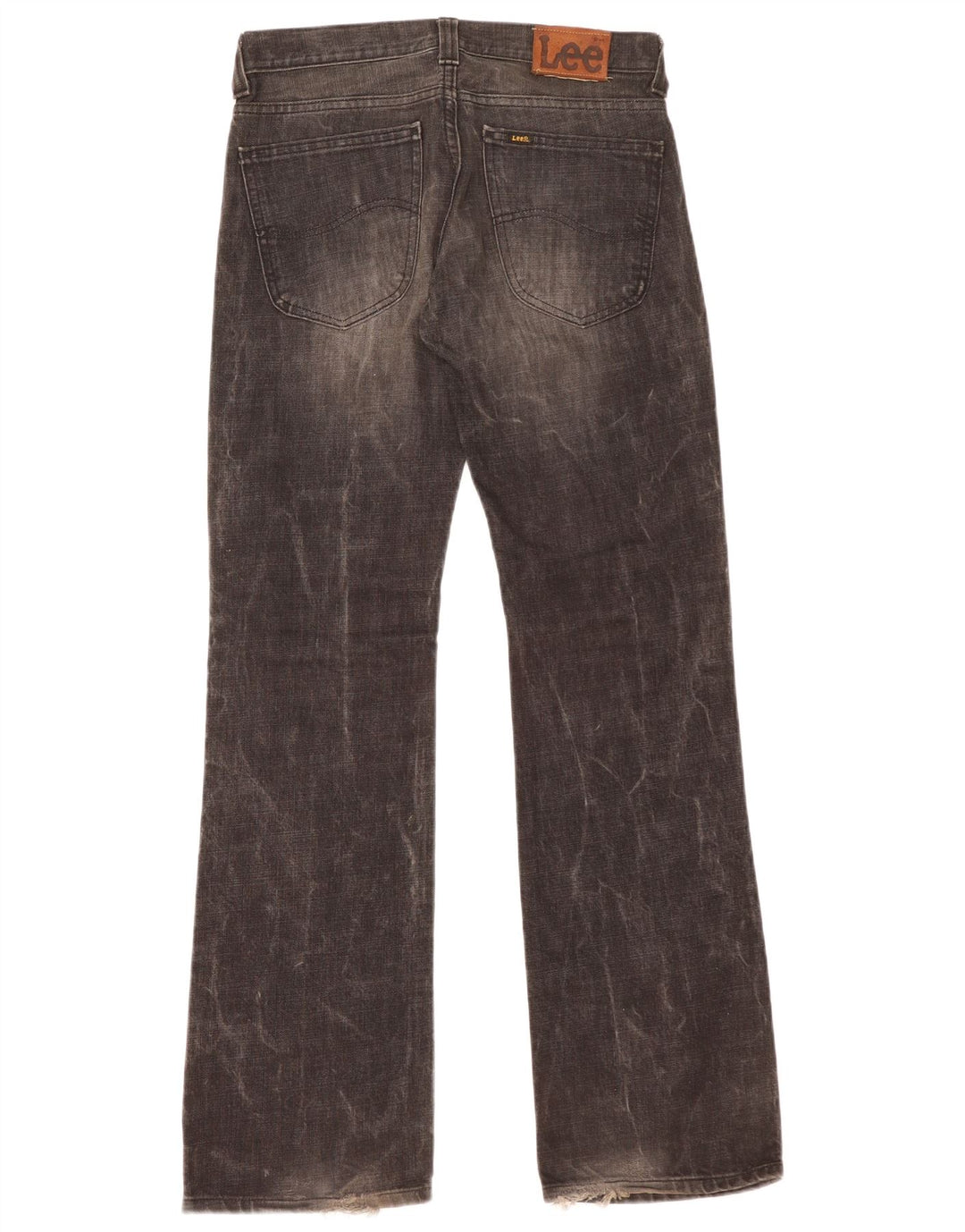 Lee Mens Bootcut Jeans W30 L34 Μαύρο βαμβακερό