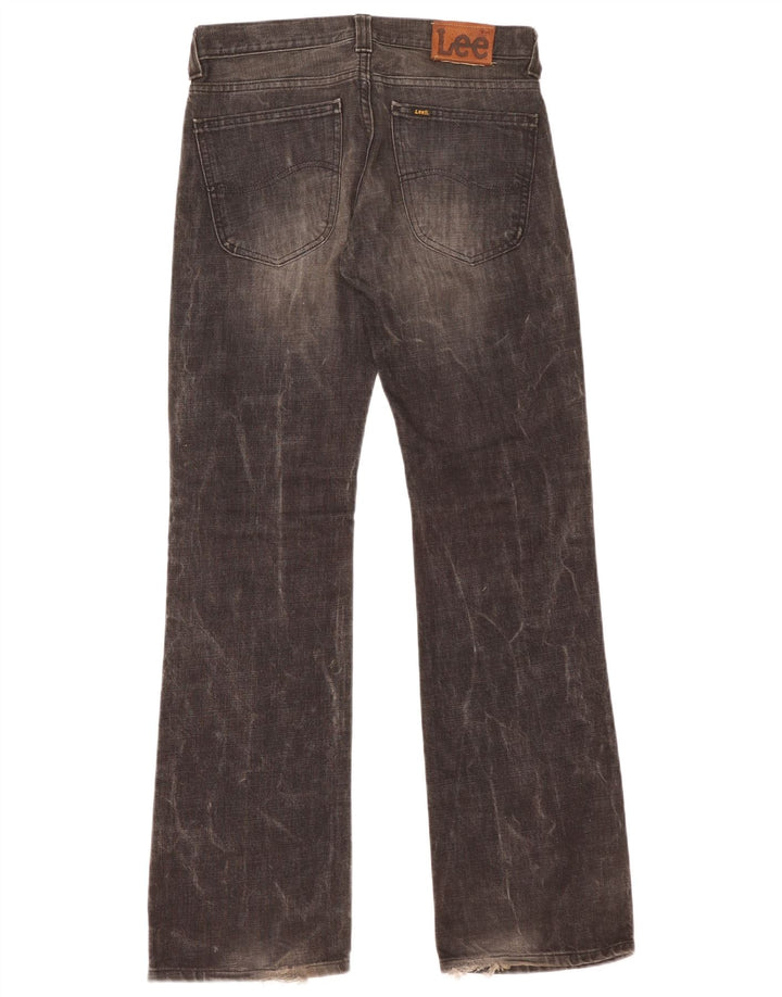 Lee Mens Bootcut Jeans W30 L34 Μαύρο βαμβακερό