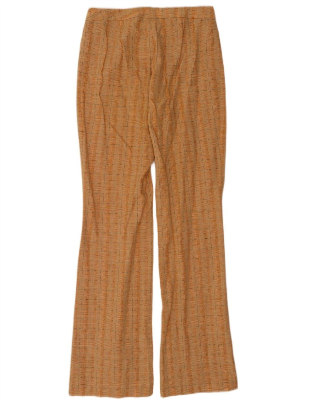 Vintage γυναικείο μποτάκι παντελόνι IT 42 Medium W28 L34 Orange Check