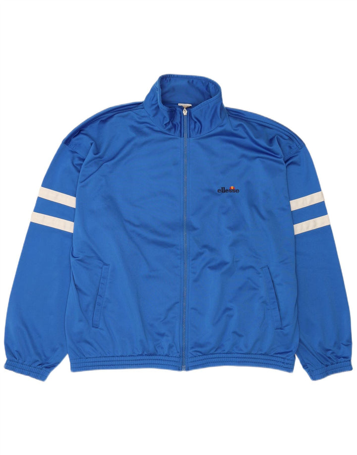 Ανδρική φόρμα Ellesse Top Jacket XL Blue Colourblock Polyester