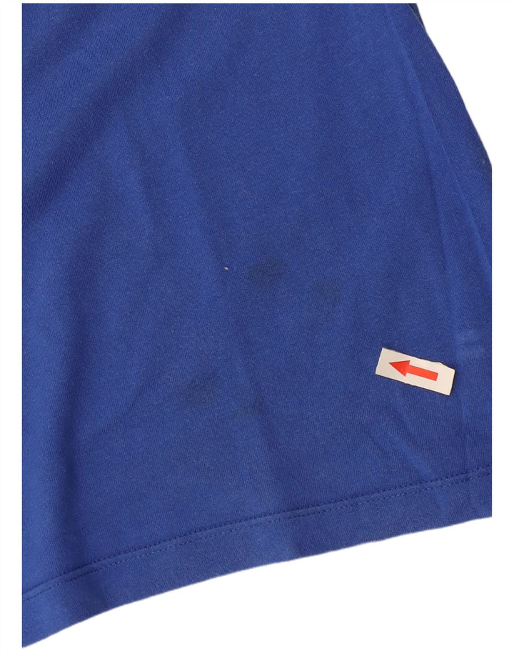 Ανδρικό μπλουζάκι Jack Wills Μπλουζάκι από μεσαίο μπλε βαμβακερό