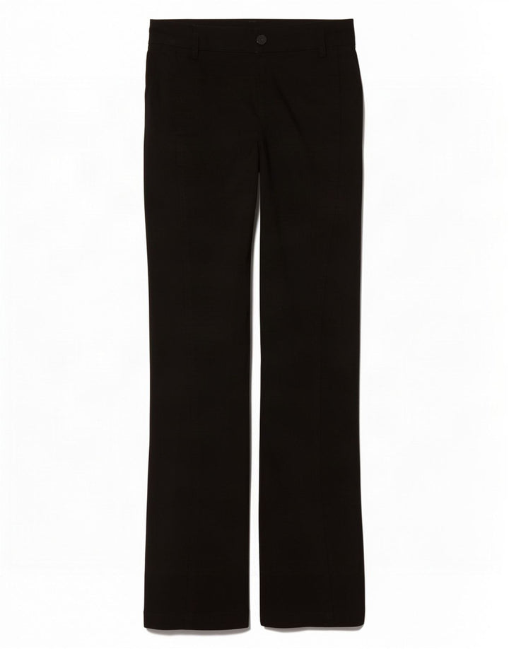 Zara Γυναικείο Bootcut Casual Παντελόνι Small W26 L30 Μαύρο