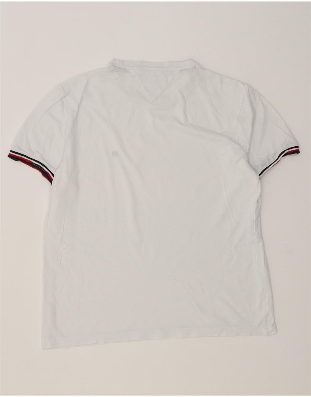 Ανδρικό T-Shirt Tommy Hilfiger Regular Fit Top μεσαίο λευκό ριγέ