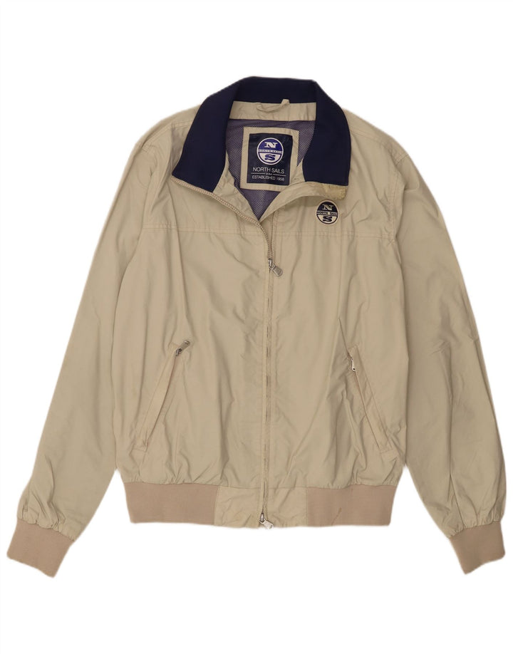 North Sails Γυναικείο Bomber Jacket UK 18 XL Beige Polyamide