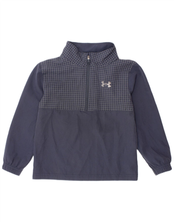 UNDER Armour Boys Graphic Pullover αθλητική φόρμα 2-3 ετών Navy Blue Check