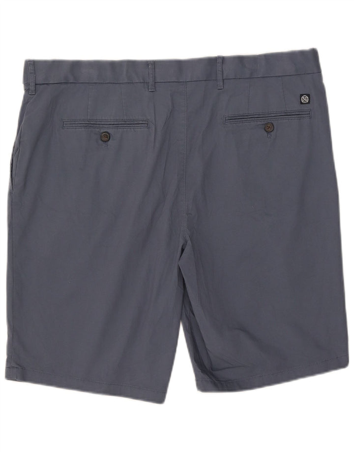 Ανδρικό σορτς Chino Marks & Spencer W38 XL Μπλε βαμβακερό