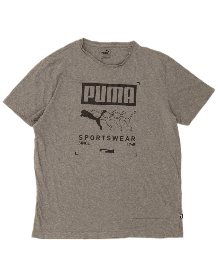 Ανδρικό γραφικό T-Shirt Puma XL Γκρι βαμβακερό