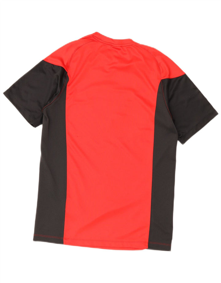 Ανδρικό γραφικό μπλουζάκι Nike, ανδρικό Dri Fit, κορυφαίο μικρό κόκκινο έγχρωμο πολυεστέρα