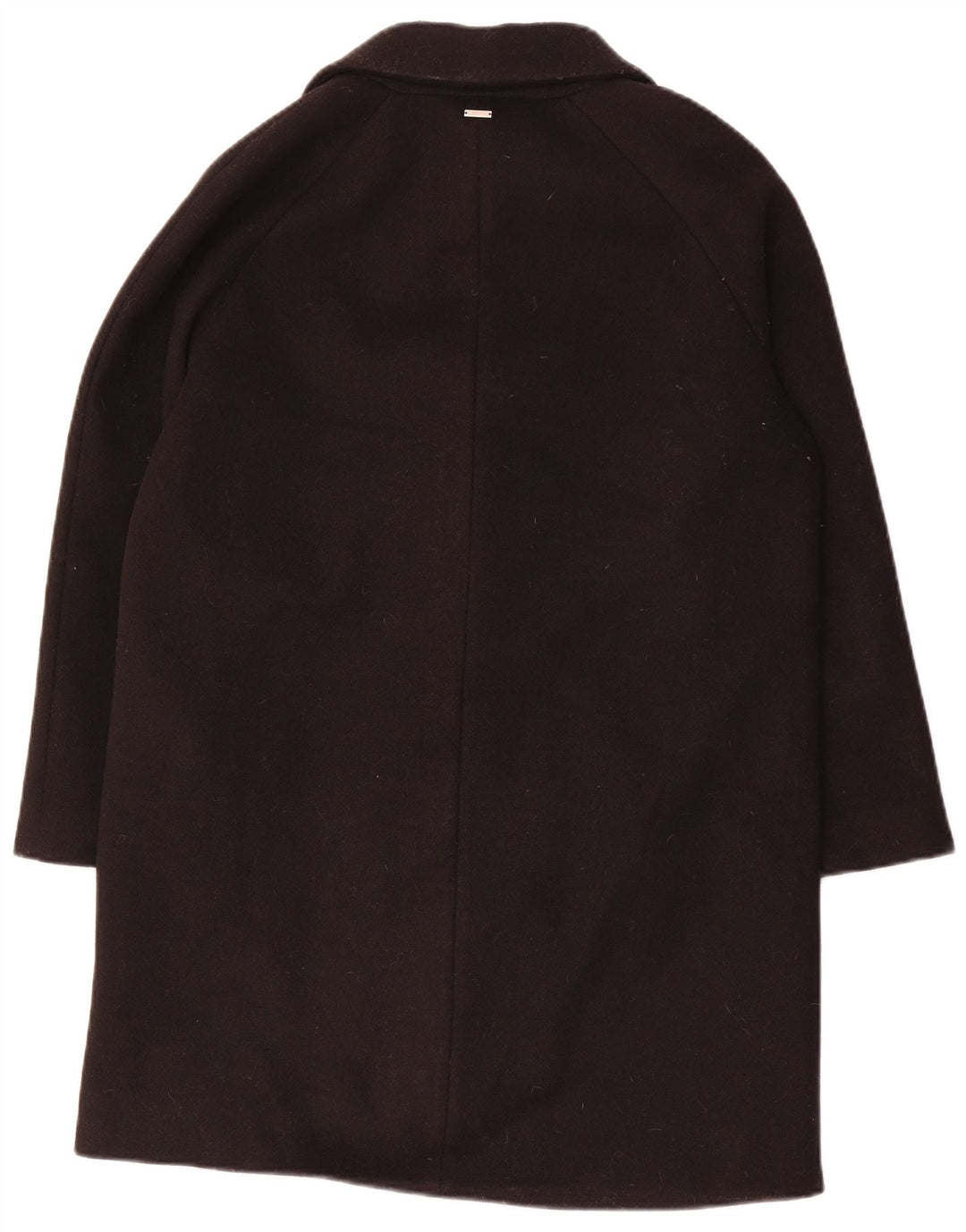 Guess Γυναικείο παλτό με διπλό στήθος UK 10 Small Black Polyester