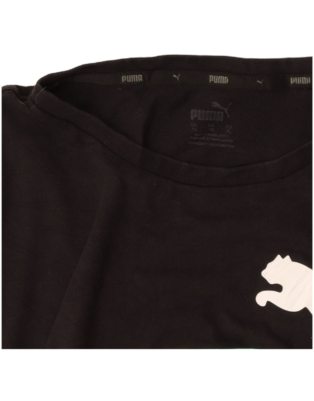 Ανδρικό γραφικό T-Shirt PUMA Top XL Μαύρο