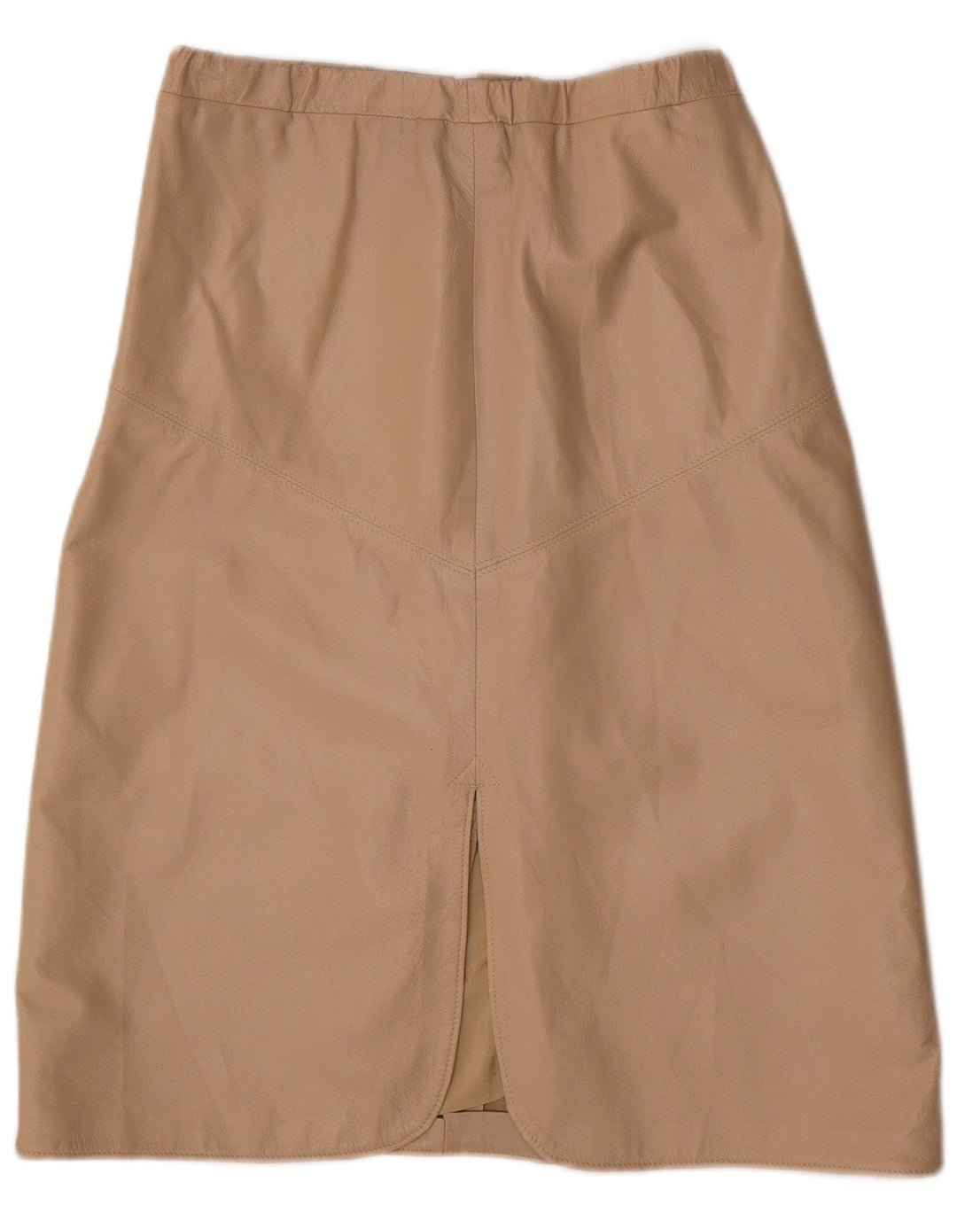 Γυναικεία Δερμάτινη Φούστα VINTAGE W30 Medium Beige