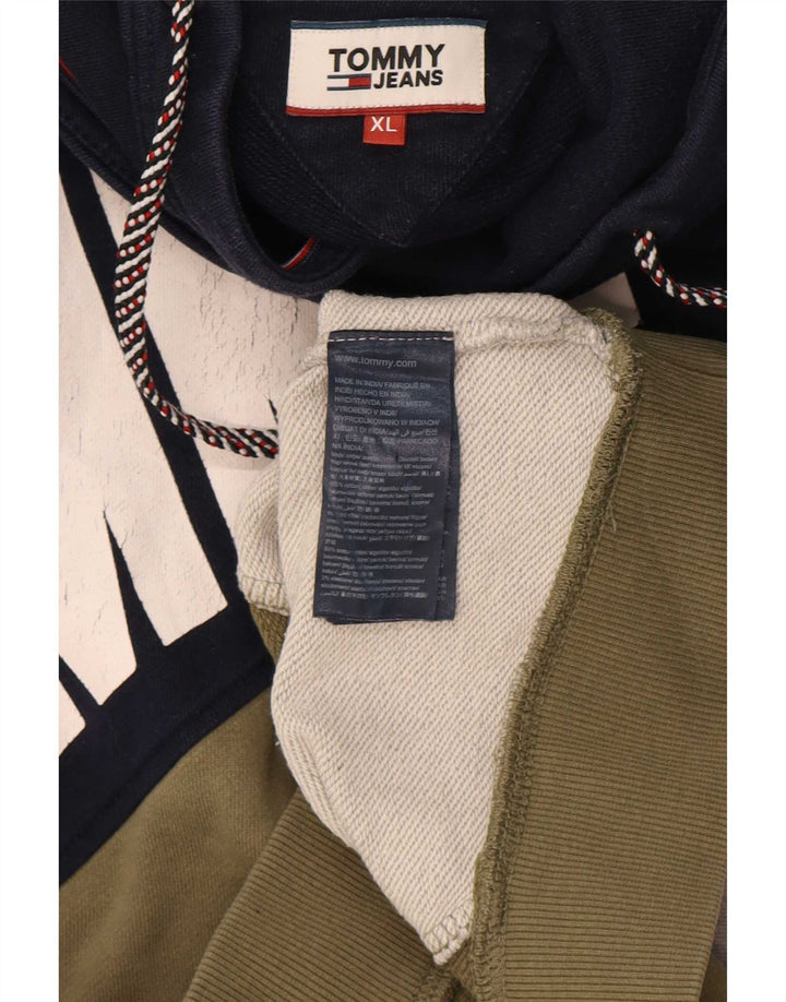 Γραφικό ανδρικό φούτερ Tommy Hilfiger Jumper XL Πολύχρωμο Colourblock