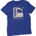 PUMA Boys Graphic T-Shirt Top 13-14 Years  Blue
