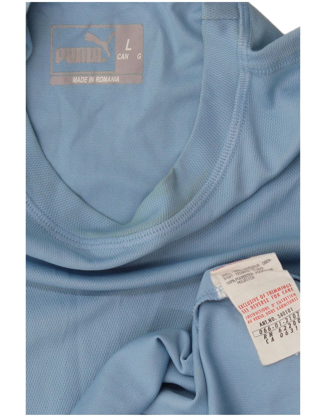 Ανδρικό T-Shirt PUMA Top Large Blue Polyester