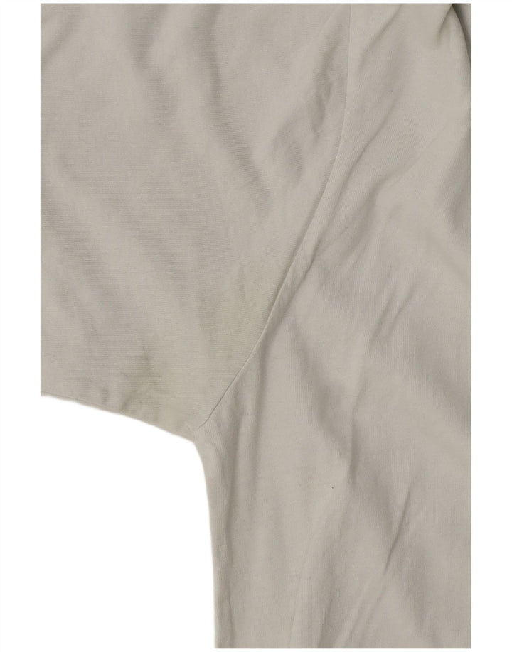 Zara Γυναικείο γραφικό T-Shirt Top UK 16 Large White
