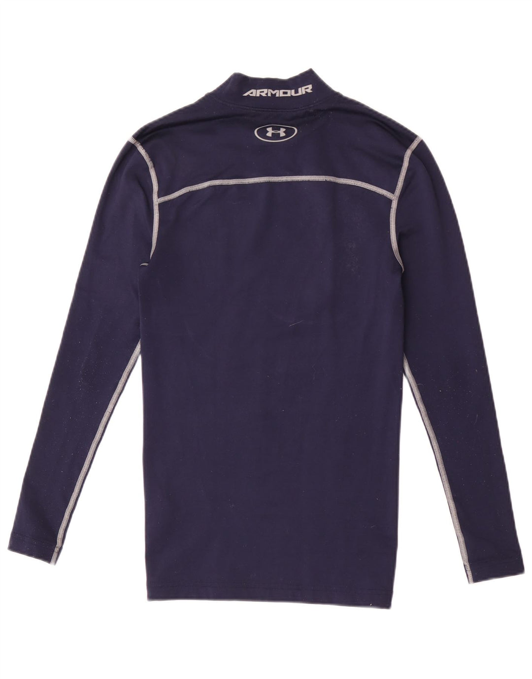 Under Armour Ανδρικό Cold Gear Graphic Top Μακρυμάνικο Μικρό Navy Blue ριγέ