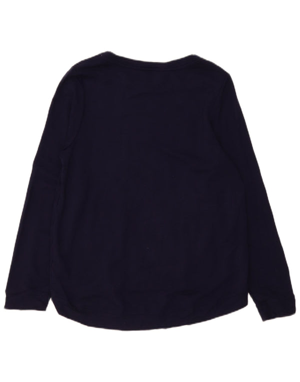 Γυναικείο γραφικό υπερμεγέθη φούτερ Oasis UK 10 Small Navy Blue