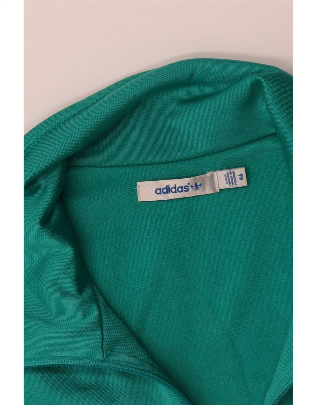 Γυναικεία αθλητική φόρμα γραφικών Adidas Top Jacket IT 46 Medium Green Polyester