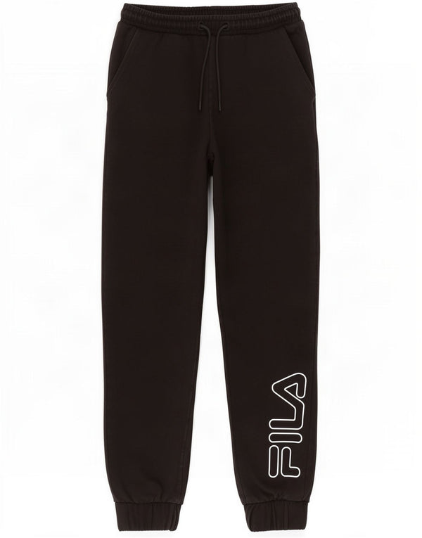 Fila Boys Graphic Tracksuit Trousers Joggers 13-14 Years Μαύρο