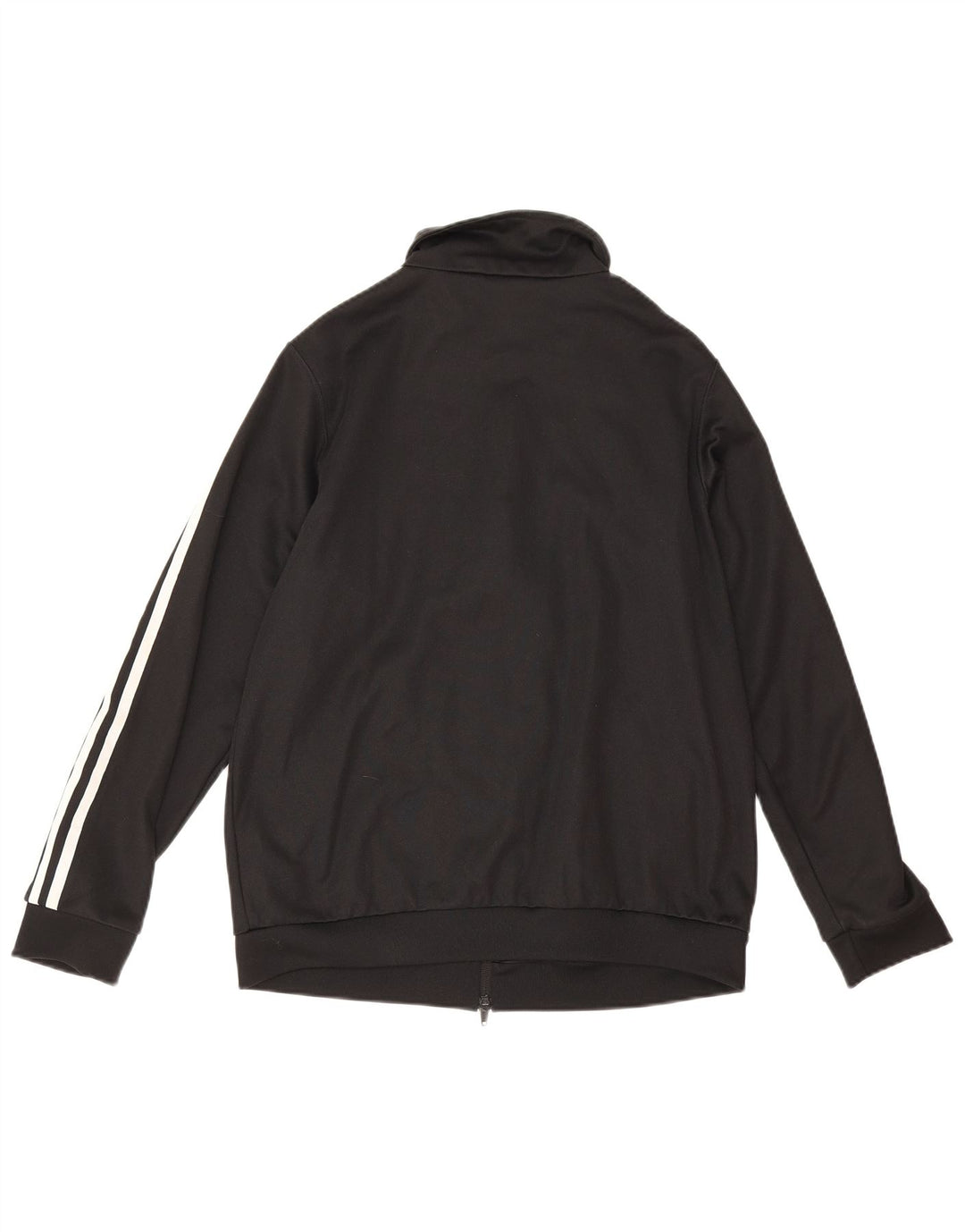 Γυναικεία αθλητική φόρμα Adidas Top Jacket UK 12 μεσαίο μαύρο βαμβακερό
