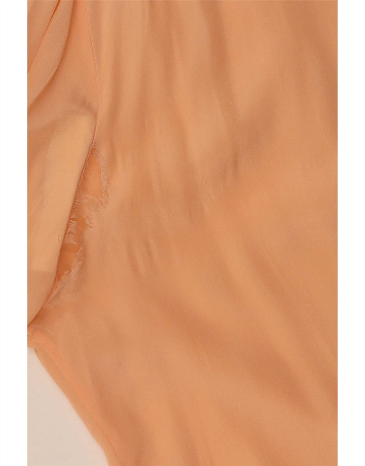 Vintage γυναικείο πουκάμισο μπλούζα IT 47 Large Orange