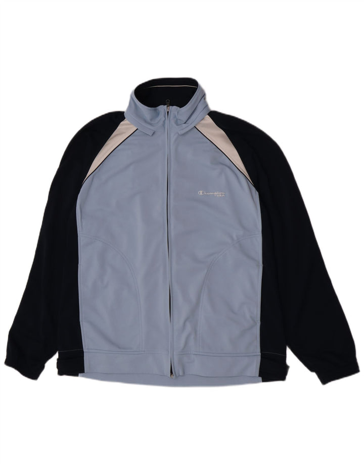 Ανδρική φόρμα Champion Top Jacket Large Blue Colourblock Polyester