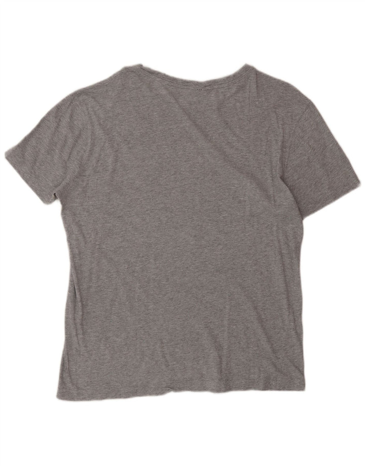 Ανδρικό μπλουζάκι Champion Rochester Graphic Top μεγάλο γκρι βαμβακερό