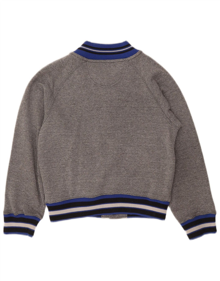 Μπουφάν CONVERSE Boys All Star Graphic Varsity 10-11 ετών Γκρι βαμβακερό