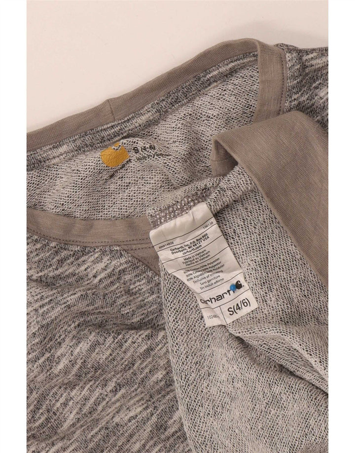 Γυναικεία φούτερ Carhartt US 4/6 Μικρό βαμβακερό γκρι φούτερ