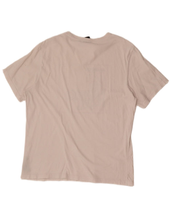 Μπλουζάκι Barbour Mens Tailored Fit Graphic T-Shirt Top μεγάλο λευκό βαμβακερό