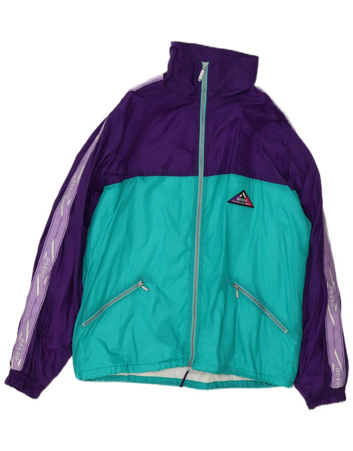 Ανδρική φόρμα Aesse Graphic Loose Fit Top Jacket Medium Purple Colourblock