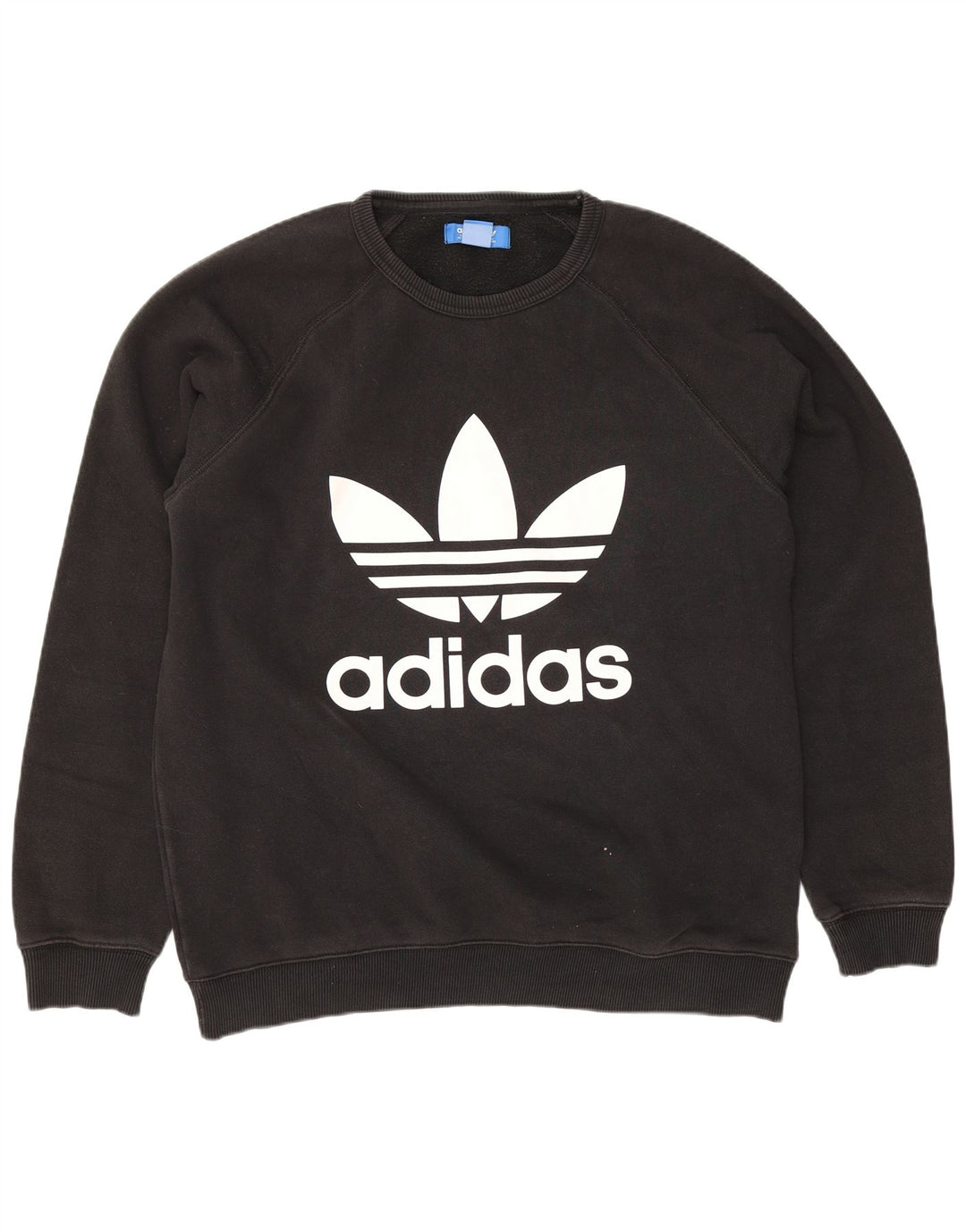 Ανδρικό γραφικό φούτερ Adidas Jumper Medium Μαύρο
