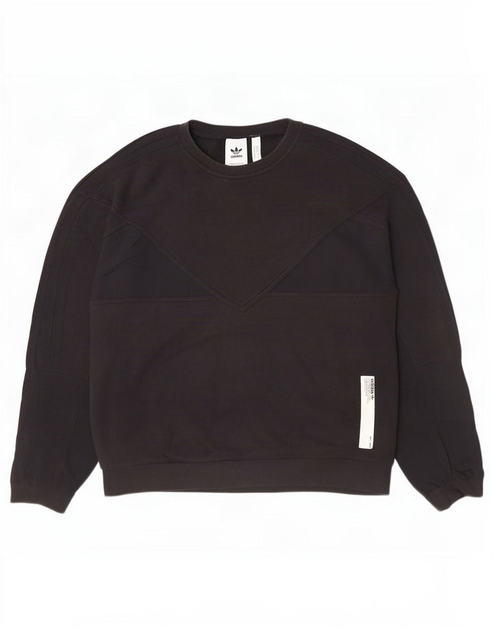 Ανδρικό φούτερ Adidas Jumper Μεσαίο μαύρο βαμβακερό