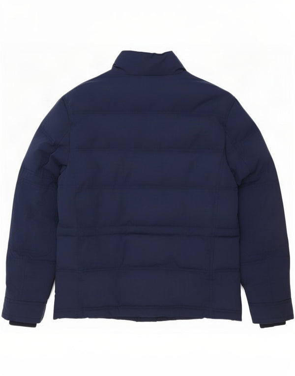 Crew Clothing Ανδρικό μπουφάν UK 40 Large Navy Blue Cotton