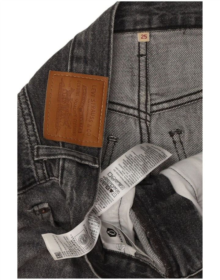 Γυναικεία Τζιν Φούστα LEVI'S W25 XS Γκρι Βαμβακερή