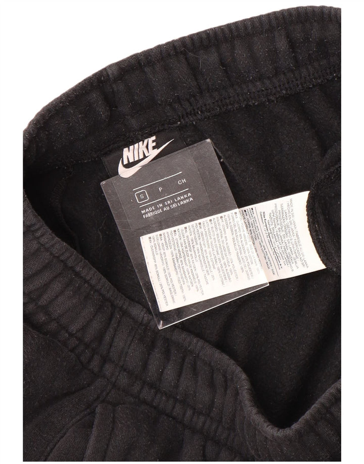 Ανδρική φόρμα NIKE Παντελόνι Joggers Μικρό μαύρο βαμβακερό