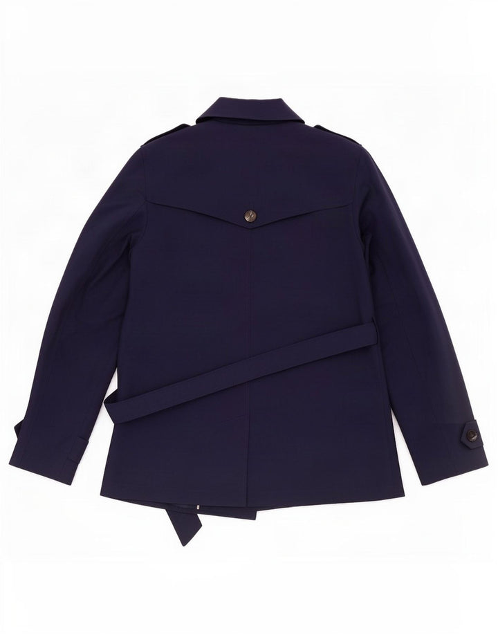 Marks & Spencer Γυναικεία καμπαρντίνα UK 12 Medium Navy Blue Polyester