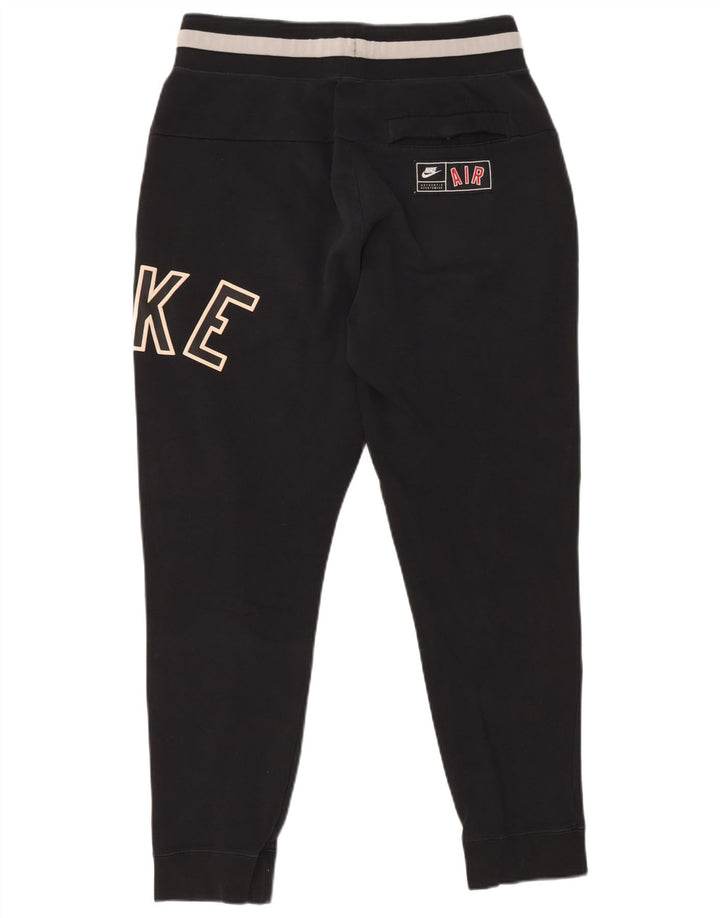 Ανδρική φόρμα γυμναστικής γραφική Nike, Joggers, μεσαίο μαύρο βαμβακερό