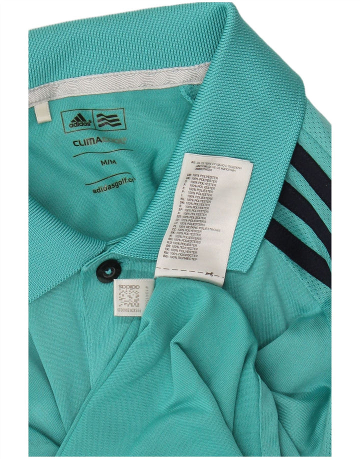 Ανδρικό πουκάμισο Adidas Climacool Polo Medium Turquoise Polyester