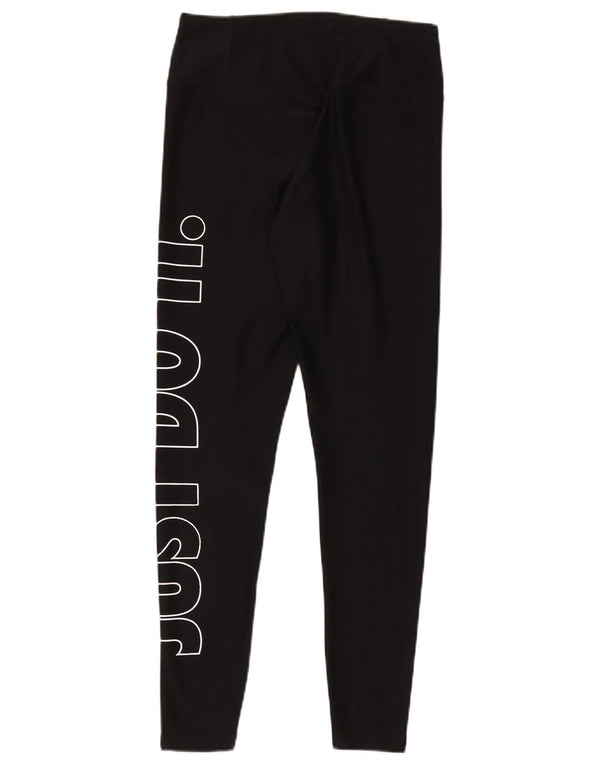 Γυναικεία Nike Dri Fit Graphic κολάν UK 10 Small Black Polyester