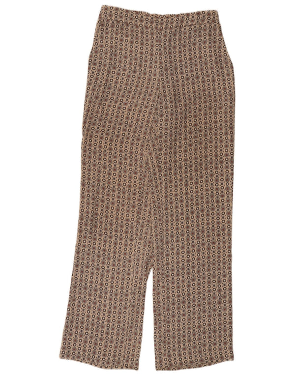 Αυτόγραφο Γυναικείο παντελόνι Chino UK 12 Medium W28 L32 Pink Geometric