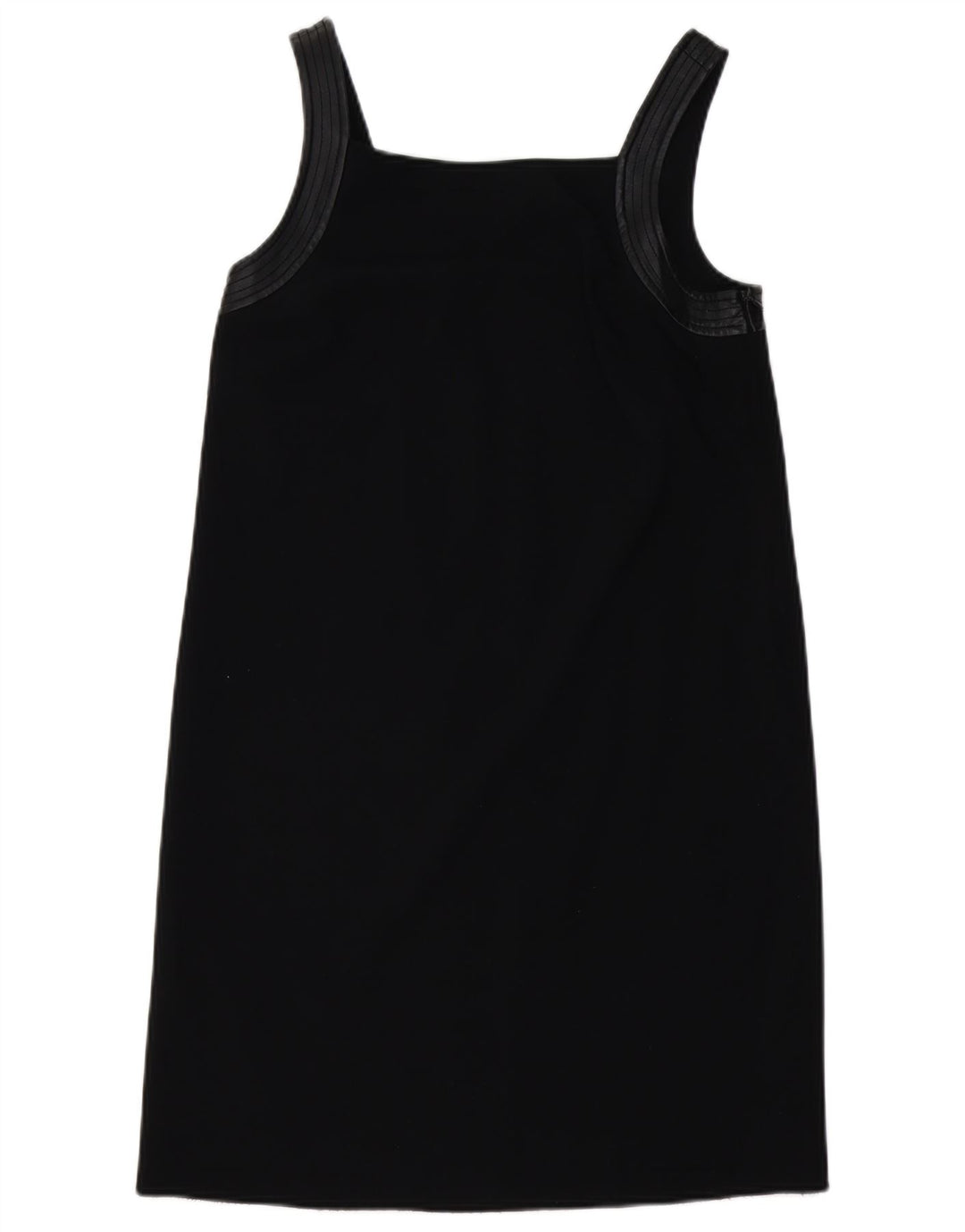 STEFANEL Womens Sleeveless Shift Dress EU 38 Medium Black Vintage Stefanel and Second-Hand Stefanel from Messina Hembry 