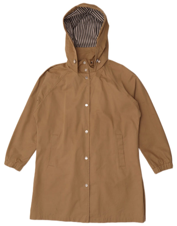 Zara Γυναικείο Αδιάβροχο με κουκούλα Oversized UK 10 Small Beige