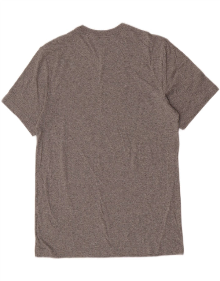 Ανδρικό T-Shirt Nike, Βαμβακερό μεσαίο γκρι με φλύκταινες