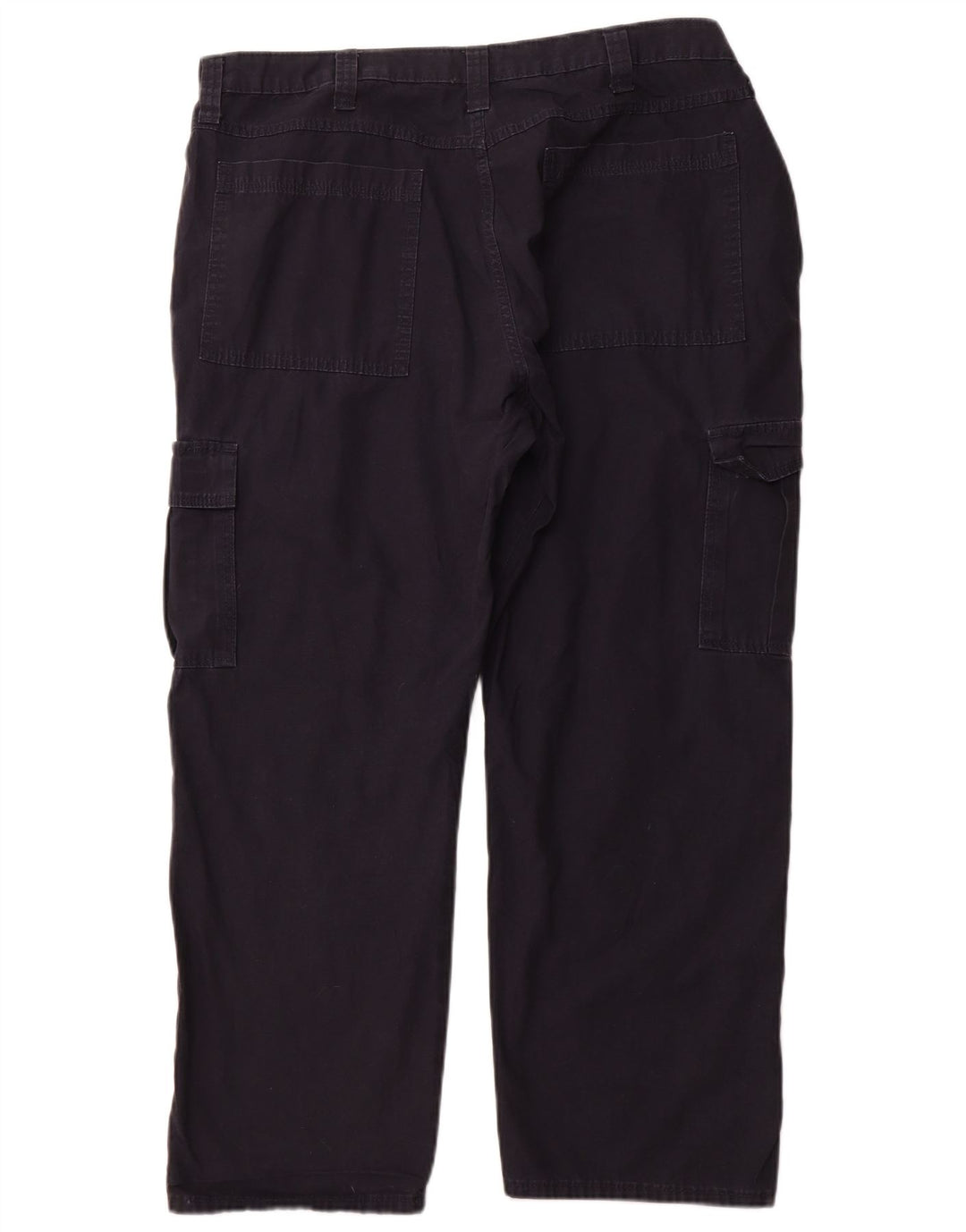 Ανδρικό ίσιο παντελόνι Cargo WRANGLER W40 L30 Navy Blue Cotton