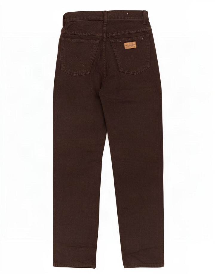 Ανδρικό τζιν Wrangler ίσιο W28 L32 Καφέ