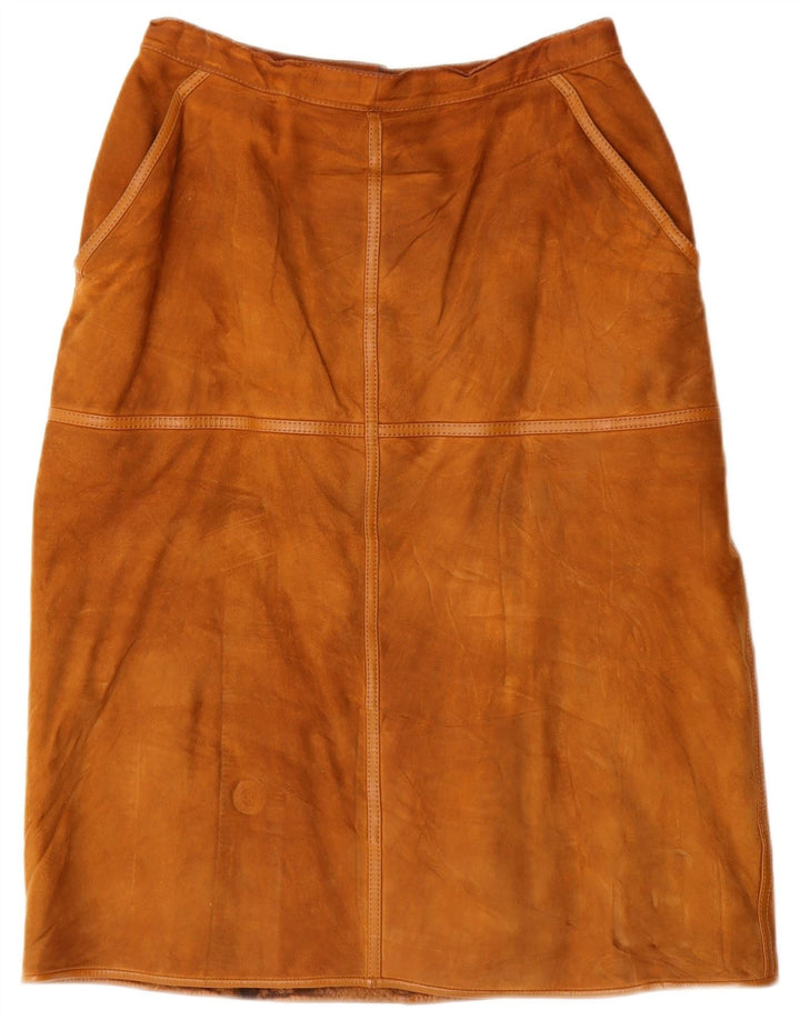 Γυναικεία Suede Φούστα Lesy IT 46 Large W27 Δερμάτινη