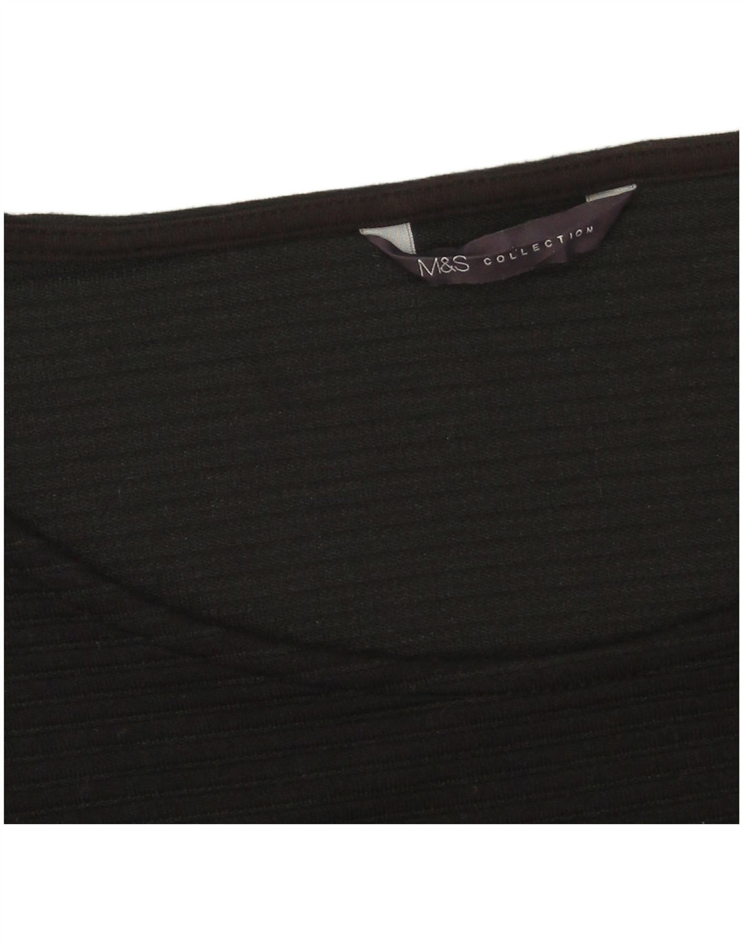 Marks & Spencer Γυναικείο Βασικό Φόρεμα UK 16 Large Μαύρο