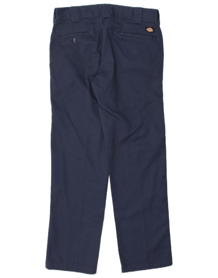 DICKIES Ανδρικό ίσιο παντελόνι Chino W32 L32 Navy Blue Polyester
